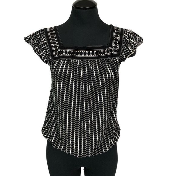 Max Studio Square Neck Blouse - Women’s XS - Picture 1 of 6